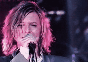David Bowie GIF. Artiesten Zonnebril Gifs David bowie 90s 