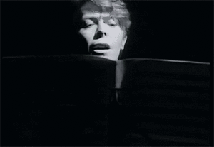 David Bowie GIF. Artiesten Gifs David bowie Ziggy stardust 
