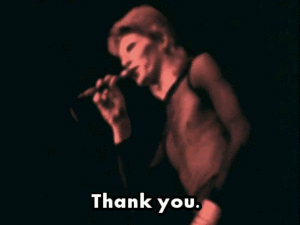 David Bowie GIF. Artiesten Gifs David bowie Geschokt Verwonderd Zoolander 