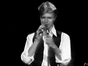 David Bowie GIF. Beroemdheden Artiesten Gifs David bowie Fotoset David bowie interview 