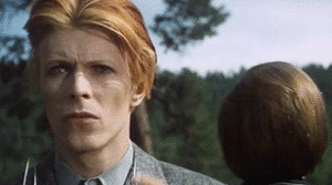 David Bowie GIF. Beroemdheden Artiesten Film Gifs David bowie &amp;#39;70 De man die naar de aarde viel Thomas newton 