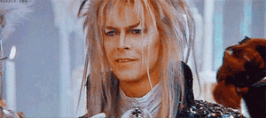 David Bowie GIF. Artiesten Gifs David bowie Labyrint 