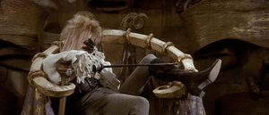 David Bowie GIF. Beroemdheden Artiesten Gifs David bowie Jazzin voor blauwe jean Schreeuwen lord byron Screamin lord b 