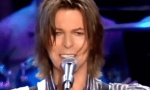 David Bowie GIF. Artiesten Zonnebril Gifs David bowie 90s 