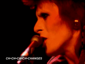 David Bowie GIF. Bioscoop Artiesten Gifs David bowie 