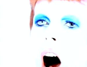 David Bowie GIF. Artiesten Gifs David bowie Geschokt Musicus 