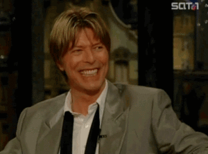 David Bowie GIF. Bioscoop Artiesten Zanger Gifs David bowie Rots Knal Mode &amp;amp; beauty Kunstenaar Musicus Gla 