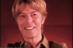 David Bowie GIF. Bioscoop Ontbijt Artiesten Koffie Gifs David bowie Oh je mooie dingen Im een â€‹â€‹raar persoon 