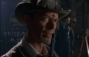 David Bowie GIF. Beroemdheden Artiesten Gifs David bowie Fotoset Labyrint Koboldkoning Jareth De goblin koning 