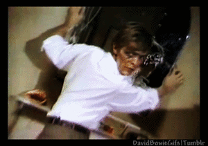 David Bowie GIF. Beroemdheden Artiesten Haar Gifs David bowie 