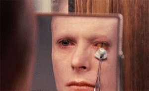 David Bowie GIF. Artiesten Gifs David bowie Ziggy stardust 