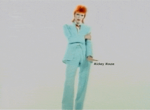 David Bowie GIF. Boos Artiesten Gifs David bowie Koekje Raken Woede 