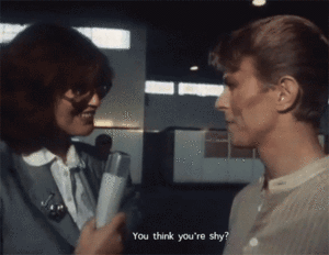 David Bowie GIF. Bioscoop Artiesten Film Gifs David bowie Baas Zoals een baas Labyrint 