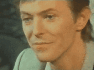 David Bowie GIF. Artiesten Dave Flirten Zonnebril Gifs David bowie 90s Swag 