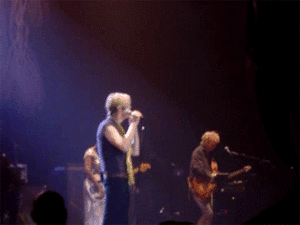 David Bowie GIF. Beroemdheden Artiesten Gifs David bowie Fotoset David bowie interview Seksuele frustratie 