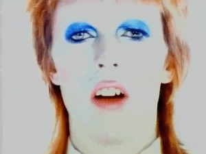 David Bowie GIF. Verward Artiesten Gifs David bowie Wat Krekels 