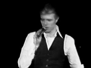 David Bowie GIF. Artiesten Zonnebril Gifs David bowie 90s 