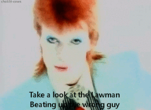 David Bowie GIF. Artiesten Gifs David bowie 