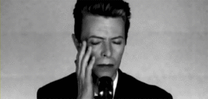 David Bowie GIF. Muziek Artiesten Gifs David bowie Hard feesten 