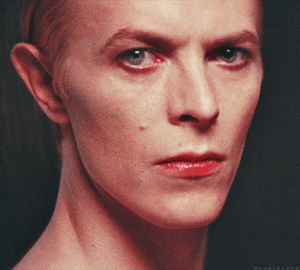 David Bowie GIF. Beroemdheden Artiesten Gifs David bowie Fotoset David bowie interview 