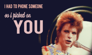 David Bowie GIF. Artiesten Gifs David bowie Ziggy stardust 