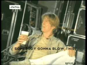 David Bowie GIF. Beroemdheden Artiesten Gifs David bowie Ander 