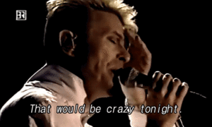 David Bowie GIF. Beroemdheden Artiesten Bowie Gifs David bowie 