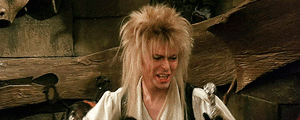 David Bowie GIF. Artiesten Gifs David bowie Labyrint 