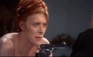 David Bowie GIF. Artiesten Gifs David bowie Zwart en wit 