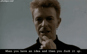 David Bowie GIF. Artiesten Zonnebril Gifs David bowie 90s 