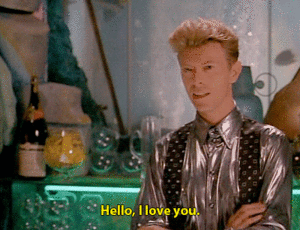 David Bowie GIF. Artiesten Gifs David bowie 