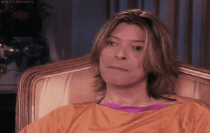 David Bowie GIF. Bioscoop Artiesten Film Gifs David bowie Baas Zoals een baas Labyrint 