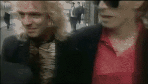 David Bowie GIF. Artiesten Drinken Vriendschap Gifs David bowie Zoolander Behulpzaam Uitgaansavonden 
