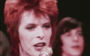 David Bowie GIF. Artiesten Drinken Vriendschap Gifs David bowie Zoolander Behulpzaam Uitgaansavonden 