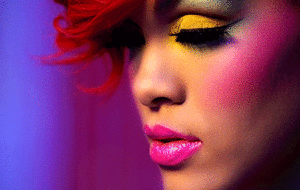 Rihanna GIF. Artiesten Makeup Rihanna Gifs David guetta Girly Mode &amp;amp; beauty Whos die chick 