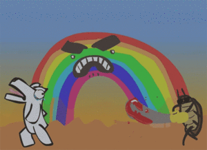 Honden GIF. Dieren Gifs Hond Mopshond 
