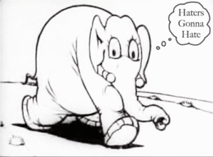 Olifant GIF. Dieren Olifant Gifs Haters 