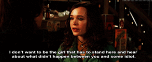 Ellen Page GIF. Gifs Filmsterren Ellen page Whip it 