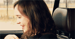Ellen Page GIF. Gifs Filmsterren Ellen page Stephen colbert The colbert report 