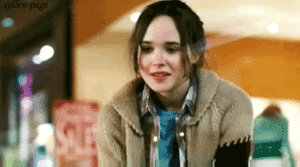 Ellen Page GIF. Gifs Filmsterren Ellen page Vrij Perfect Aanbiddelijk 