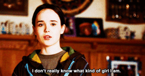 Ellen Page GIF. Bioscoop Gifs Filmsterren Ellen page Juno 
