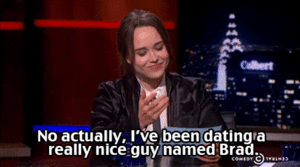 Ellen Page GIF. Gifs Filmsterren Ellen page The east Benji gifs Izzy 