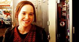 Ellen Page GIF. Gifs Filmsterren Ellen page Juno 
