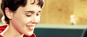 Ellen Page GIF. Gifs Filmsterren Ellen page Glimlach 
