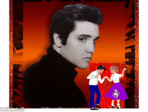 Elvis Presley GIF. Artiesten Gifs Elvis presley Art &amp;amp; design 