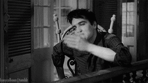 Elvis Presley GIF. Artiesten Kus Gifs Elvis presley Bw 
