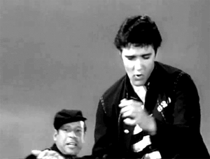 Elvis Presley GIF. Artiesten Gifs Elvis presley Zwart en wit 