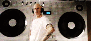Eminem GIF. Voetbal Artiesten Eminem Lady Gifs Spel Cheeseburger 