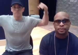 Eminem GIF. Artiesten Eminem Gifs Rap god 