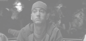 Eminem GIF. Artiesten Eminem Gifs Rap god 